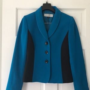 Tahari ASL Petite Colorblocked Suit Jacket